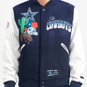 Dallas Cowboys Home Town Wool Varsity Jacket