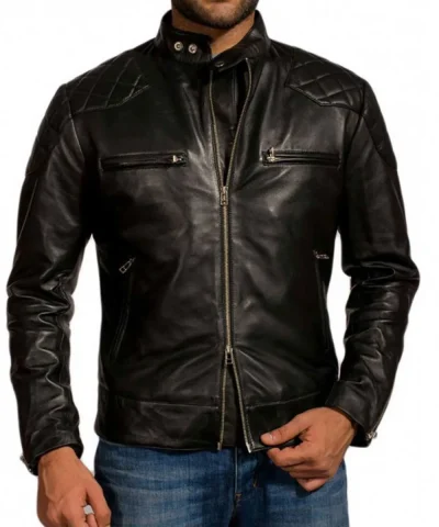 Hannibal Lecter Motorcycle Leather Jacket