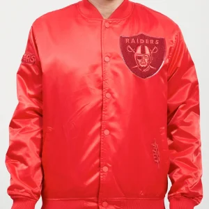 Las Vegas Raiders Classic Triple Red Jacket