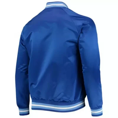 MLB Blue Kansas City Royals Satin Jackets