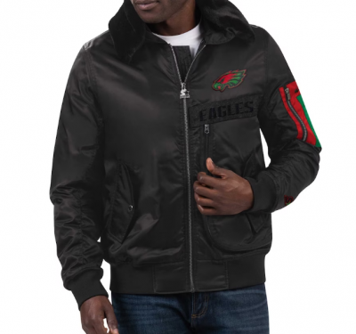 Men's Philadelphia Eagles Starter Satin Jacket