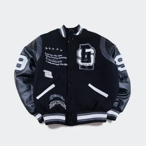 Men's Smoke Rise We The People Varsity Black Jacket