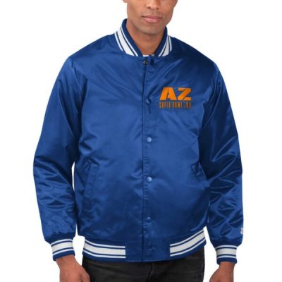 Men’s Super Bowl LVII Starter Royal Locker Room Jacket