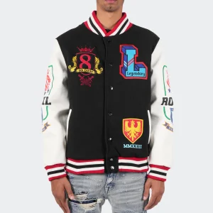 Men's Two Mill Twenty Legendary Lion Varsity Jacket