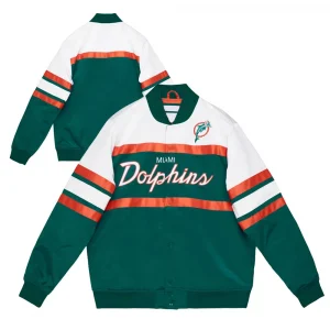 Miami Dolphins Special Script Satin Jacket
