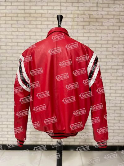 Pelle Pelle 1978 Marc Buchanan Red Leather Jacket