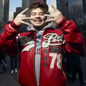 Pelle Pelle 1978 Marc Buchanan Red Leather Jacketss