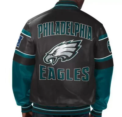 Philadelphia Eagles Multicolor Leather Jackets