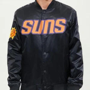 Phoenix Suns Wordmark Satin Jacket