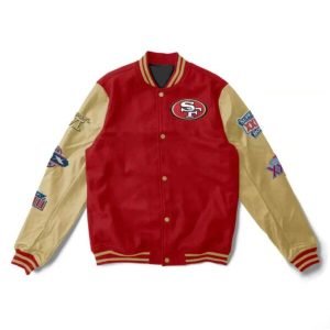 San Francisco 49ers Super Bowl Champions Varsity Jackets