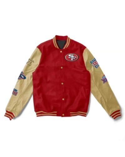 San Francisco 49ers Super Bowl Champions Varsity Jackets