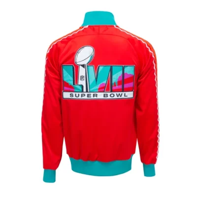 Super Bowl LVII Track Red Jacket