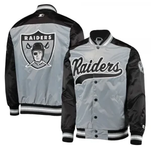 The Tradition II Las Vegas Raiders Satin Jacket