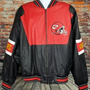 Vintage Kansas City Chiefs Leather Jacket