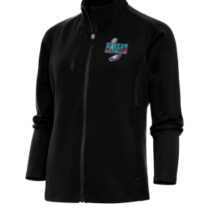 Women's Philadelphia Eagles Antigua Black Jacket