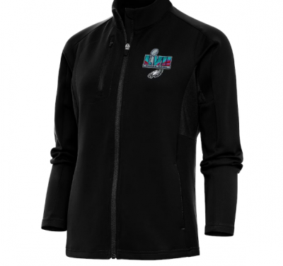 Women's Philadelphia Eagles Antigua Black Jacket