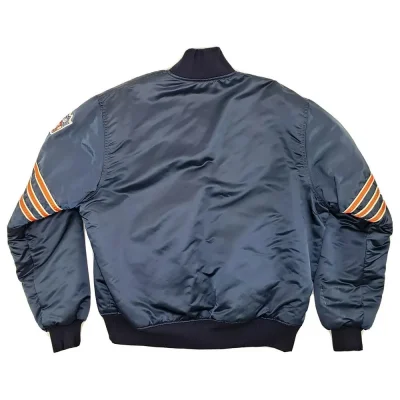90s Chicago Bears Black Jackets