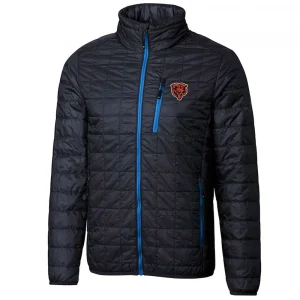 Chicago Bears Rainier Navy Puffer Jacket