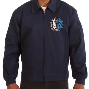 Dallas Mavericks Blue Workwear Jacket