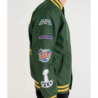 Green Bay Packers Champs Patches Jackets