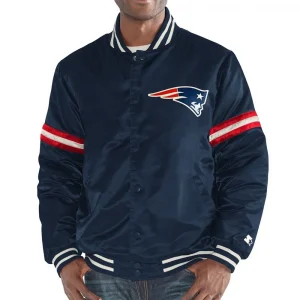 Legacy New England Patriots Blue Jacket