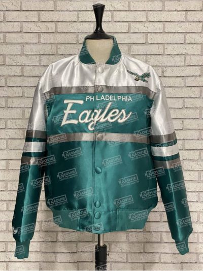 Philadelphia Eagles Jalen Hurts Super Bowl LVII Bomber Jacket