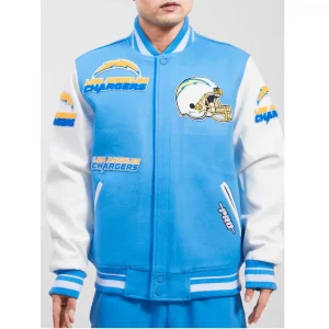 Mashup Los Angeles Chargers Varsity Jacket