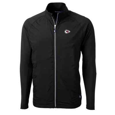 Men's Kansas City Chiefs Cutter Knit Raglan Jacket