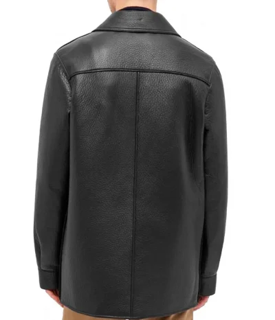 Men’s Lopris Bonded Grain Black Leather Jackets