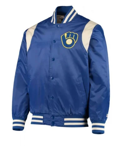 Milwaukee Brewers Starter Blue Jacket