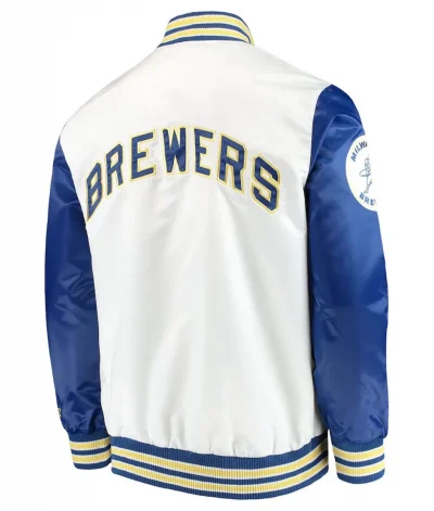 Milwaukee Brewers Starter Blue & White Jackets