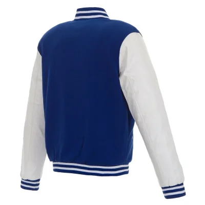 NY Knicks Blue and White Varsity Jackets