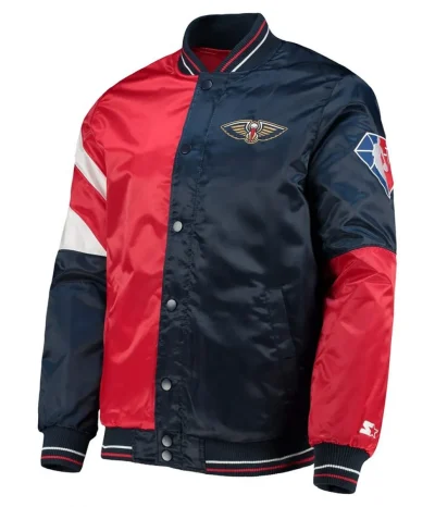 New Orleans Pelicans Leader 75th Anniversary Jacket