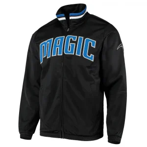 Orlando Magic Threat Tricot Track Satin Jacket