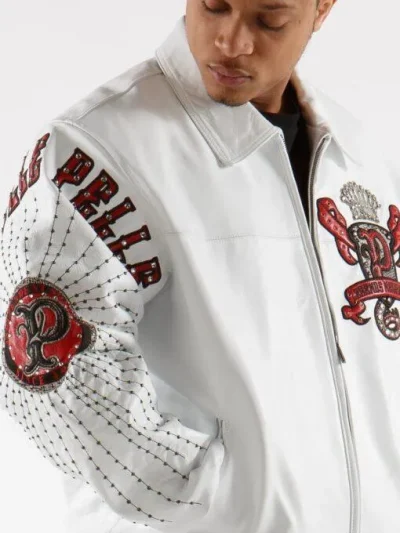 Pelle Pelle Society White Jacketss