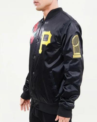 Pittsburgh Pirates Rose Black Jacket