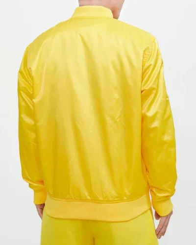 Pittsburgh Pirates Yellow Satin Jacket