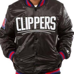 LA Clippers Starter Bomber Jacket