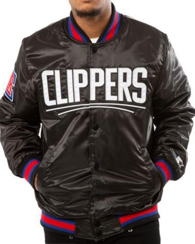 LA Clippers Starter Bomber Jacket