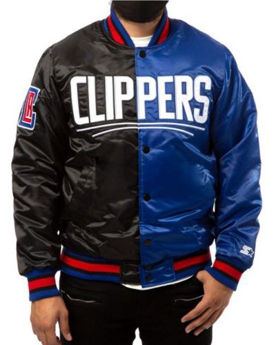 LA Clippers Starter Bomber Jacket