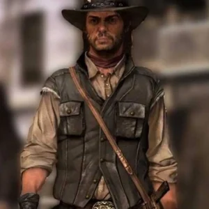 Red Dead Redemption 2 John Marston Cowboy Leather Vest
