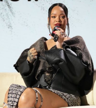 Rihanna Super Bowl Event Black Jacket