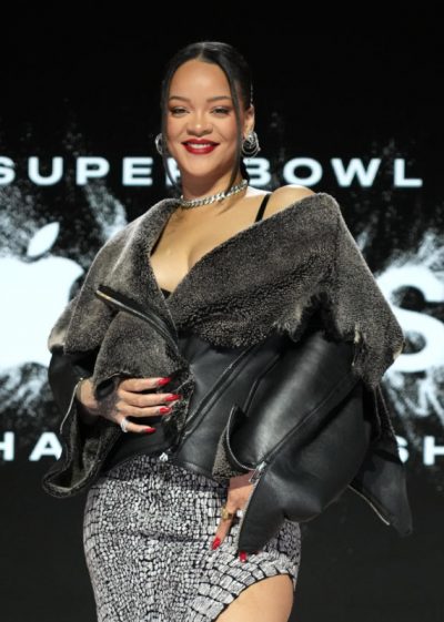 Rihanna Super Bowl Event Leather Jacket