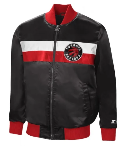 Starter Toronto Raptors Black Bomber Jacket