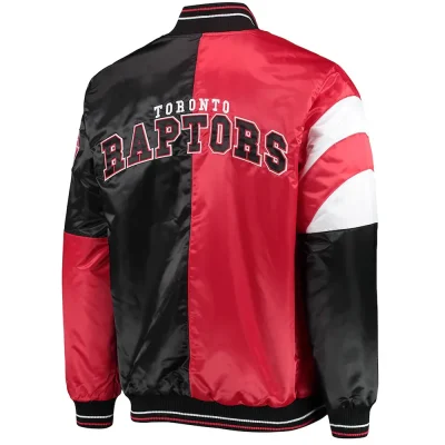 Toronto Raptors NBA 75th Anniversary Black & Red Jackets