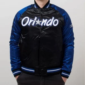 Varsity Orlando Magic Satin Jacket