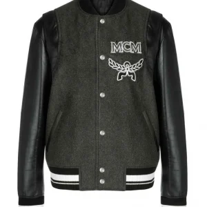 Varsity Stadium MCM Logo Black Jacket