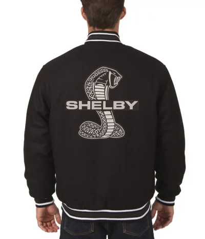 Varsity Wool Shelby Black Jackets