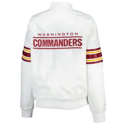 Washington Commanders Line Up White Jackets