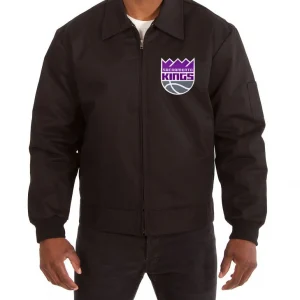 Workwear Sacramento Kings Black Jacket